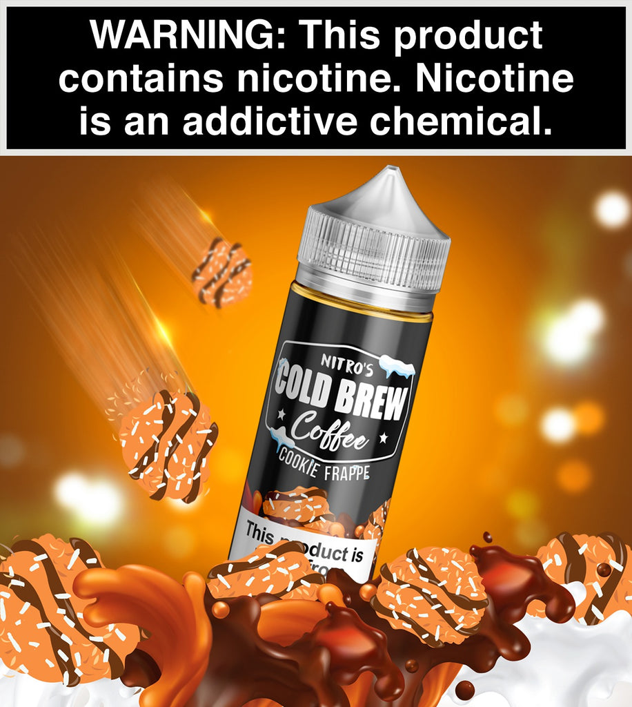 elf bar vape uk Coffee And Ice Cream E-Liquid by Nitro's Cold Brew - Coffee & Ice Cream Vape  Juice