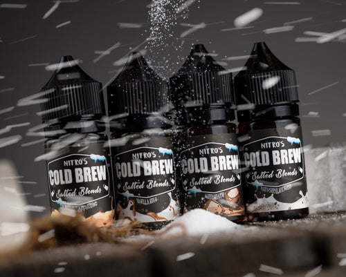 Nitro's Cold Brew Bundle Pack- 4 X 30ML - Salt Blends