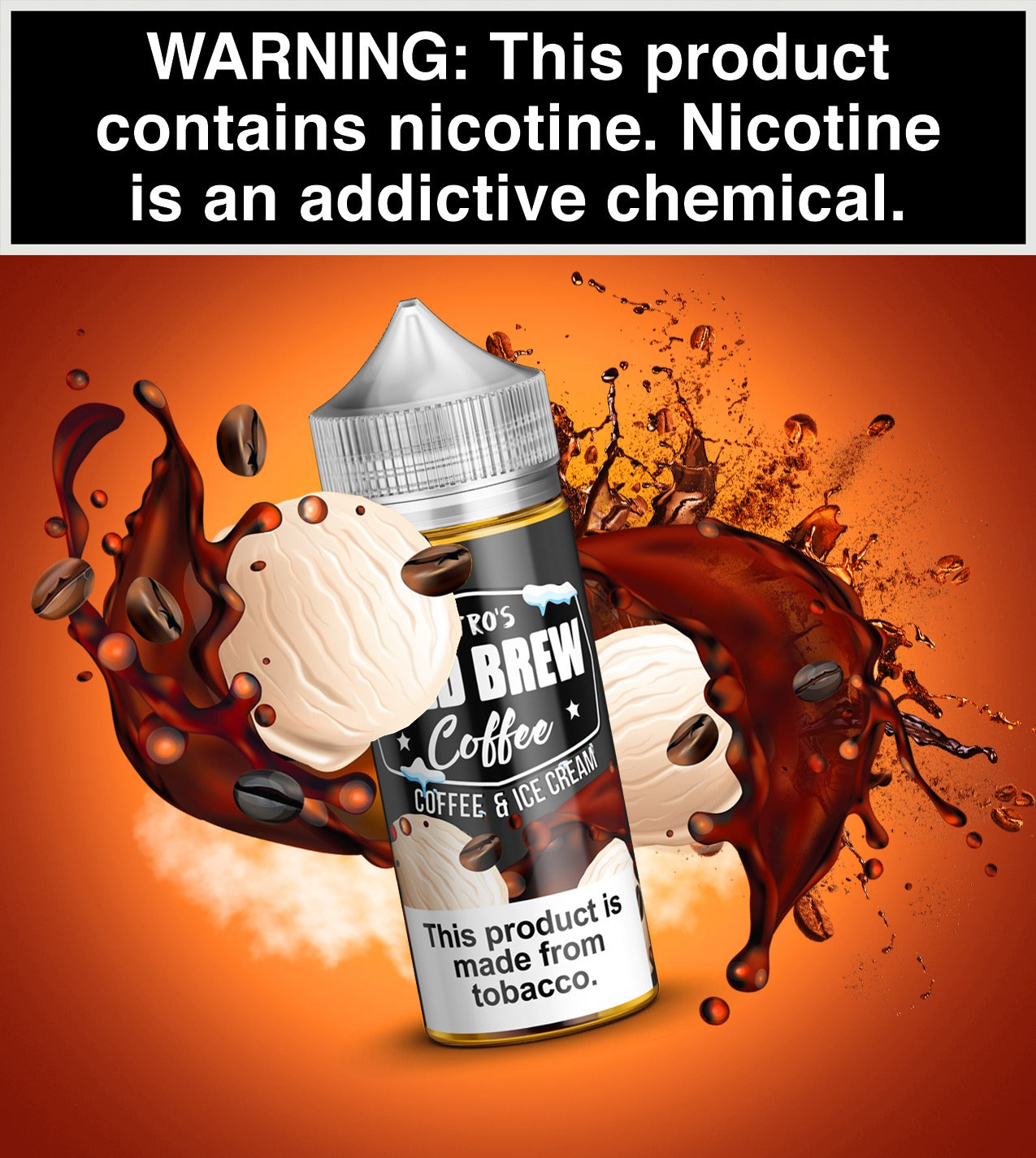 iced coffee vape juice New* Nitro's Cold Brew Coffee Bundle